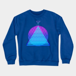 Neon Pyramide Crewneck Sweatshirt